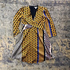 Bar III Geometric Party Dress